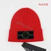 Élégant chapeau de pierre pierre Bonnet tricoté Beanie Skull Cap Designer Lettre Jacquard Beanie Island Hommes Femmes hiver Chaud Chapeau De Laine Unisexe Ski gris pierre Casquettes Casquette