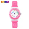 SKMEI NEW Kids Watches Outdoor Sports Wristwtatch Boys Girls Waterproof PU Wristband Quartz Children Watches 1483