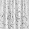 Porte-brosse à dents Waterpoof rideau de douche ménage marbre Rectangle rideaux de salle de bain pour la maison el 230809