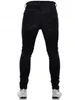 Jeans Masculino Stretch Skinny Preto Moda Casual Listras Laterais Costura Slim Fit Lápis Calça Denim Masculina Roupas de Marca 230809