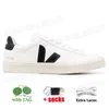 Veja Designer Shoes scarpe femminili Vejas Campo Esplar White Black V-10 CWL Luxury Chromefree Leather Loafers Sneakers Recife Trainers