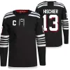 New Jersey''Devils''hockey Jerseys 86 Jack Hughes 2021-22代替本物のプロブラックジャージーNジャージーデビルズ13ニコヒシル76 P. K.サブバンホッケーPL