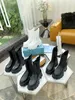 Designer Boots Platform Flats Boots Buty o niskim obcasie Botki skórzany łańcuch Kurek Burza luksusowe designerskie buty 0809