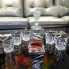 Decanter Glass Bar Set Shaker Cocktail Whisky Bar Set Home Cocktail Tools Carafe Champagne Karaf Kitchen Accessories WSW45XP HKD230809