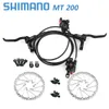 Велосипедные переводы Shimano BR BL MT200 Bicycle Hydraulic тормоза 80013501450 мм MTB DISC MOUNTAR