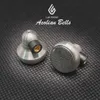 LUN SHENG AEOLIAN Bells Metalen Platte Kop Oordopjes 13.6mm Circulaire Composiet Dynamische Driver HiFi In Ear Oortelefoon Afneembare MMCX HKD230809