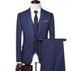 Men's Suits Custom Made Groom Wedding Dress Blazer Pants Business High-end Classic Trousers SA08-35999