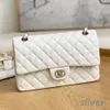 Bolsa de desenhista CF Caviar Bolsas de Ombro Clássicos Bolsas de Luxo Tote Embreagem Mulheres Moda Cadeia Flap Checked Thread Bolsa Letras Duplas Sólidas Hasp Cintura Bag