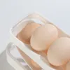 Food Savers Storage Containers Egg Rack Dispenser Container Box Accessory Automatic Kitchen Fridge Scrolling Holder Organizer Refrigerator 230809