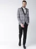 Brudgum Wear Wedding Suits Shawl Lapel Tuxedos Slim Fit Male Fashion Blazer Tailore Made 2 Pieces Coat With Pants