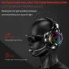 Kablolu Oyun Kulaklık Dönebilir Mikrofon Anti-Düzenli Oyun Kulaklık HKD230809