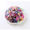 Accessoires pour cheveux 40pcs / lot filles coffret cadeau bandes élastiques pince à fleurs arcs bandeau bandeau mignon bandeaux pour enfants 230808