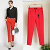 Women's Pants Casual Candy-colored Soft Cotton Trousers Girl Basic Slim Fit Office Fashion Elastic Pencil Maximum Height 165cm