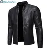 Vestes pour hommes Veste en similicuir moto 5XL Vestes pour hommes Noir Jaqueta De Couro Masculina Outwear Homme PU Manteaux en cuir Hommes ZA319 230808