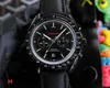 Speedmaster Sport Omeg Designer Women Moonswatch Watch Męskie zegarki Wysokiej jakości Montre Luxe 42mm PRX uhr z pudełkiem Ewnk