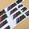 1pcs لامع أسود 3d ABS M M2 M3 M4 M5 Chrome Emblem Car Tyling Fender Trunk Badge Logo Logo لـ BMW جودة جيدة 288