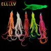 Yem Cezalar Elllv 10pcs Luminous Yumuşak Kalamar Etek Yardımcı Kanca Tuzlu Su Balıkçılık Snapper Kabura Pesca Wobbler Jigging Lure 230809