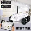 Transformation Toys Robots RC Car With Camera Intelligent WiFi FPV HD 50MINS Batterilivslängd Gravity Sensor Wi Fi Smart Tank Kid Toys Gift 230808