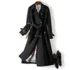 2023 haute qualité luxe créateur de mode haute qualité marque femmes Trench Coat Angleterre printemps manteau Double boutonnage tempérament vêtements d'extérieur pour femmes