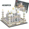 Giocattoli di trasformazione Robot Mirco Street View Taj Mahal Modello Building Blocks MOC Famosa Oxford Architettura Decorazione Mattoni Ragazzi Giocattoli per bambini Regali 230809