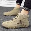 Dress Shoes Men's boots casual leather luxury high top sports shoes luxury sports shoes men's motorcycle foot boots 2023 new footwear category Z230809