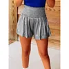 Jupes Loisirs Sports Femmes Shorts Lâche Élastique Taille Baisse Brillant Pantalon De Mode Sequin Jupe Vêtements Pour Femmes D'été Cadeau