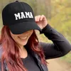 Casquettes Qisin Maman et Garçons HatAdjustableMINI Lettre Imprimé Baseball pour Femmes Enfants Chapeau Fête Des Mères Correspondant Chaud Cadeau 230808