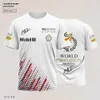 AFTP 2023フォーミュラワンメンズファッションTシャツF1レーシングチームドライバーチャンピオンシップワールドマックスベアーブルファン秋冬ニュー女性ポーラートップ