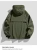 Chaqueta Monclair de piedra, abrigo 2023, cárdigan clásico de diseñador, abrigo informal sencillo con estampado bordado a la moda para hombre 261