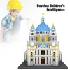 Giocattoli di trasformazione Robot 7053 Pz Città Mini St Paul Cathedral Architecture Building Blocks Famoso Castello Moc Bricks Regali educativi Giocattoli per bambini 230809