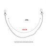 Riemen Ketting Dubbele Laag Punk Stijl Jeans Riem Vrouwelijke Tailleband PU Leer Koreaanse Tailleband Casual Accessoires