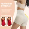 Midja mage shaper kvinnor vadderade kontroll trosor formar hög midja rumpa lyftare sömlös form kurva shorts höft 3d förstärkare mage body shaper 230808