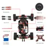 Transformation Toys Robots Wltoys 144001 144010 Brushless 1 14 2 4G RC CAR 4WD Electric High Speed ​​Off Road Remote Racing Drift 1 14 Toys Gift 230808