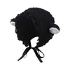 Beanie / Skull Caps Cute Lolita Beanie Hat Pasqua Natale Little Lamb Ears Hat Costume Party Cosplay Piccolo Ear Cap Earflap Hat 230809