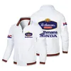 Td8y 2023 Fórmula Um Moda Masculina Jaquetas Casaco F1 Racing Team Rothmans À Prova de Vento Feminino Grande Impressão 2D Moto Soort Rainy Japonês Motocicleta