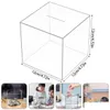 Novelty Items Piggy Bank Durable Acrylic Saving Money Box Transparent Cube Coins Storage For Coin Banknote Tirelire Drop Delivery Home Dhuch