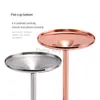 304 Stainless Steel Martini Cocktail Glass High Base Wine Glass Wine Glass Metal Bar KTV Champagne Glass HKD230809