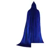 Party Favor Cosplay Costume Adt Dzieci Halloween Cloak Cape Hooded Medieval Sukienka 8 Kolory upuszcza dostawa dom domowy ogród świąteczny s dh8iu