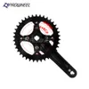 Grupki rowerowe Prowheel rowerowe kwadratowe otwór zębate 104BCD 170175 mm korba 3032343638404244485052t N Trathings MTB Crankset 230808