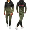 Men's Tracksuits CCM Spring Autumn Hoodies Sweatpant Sets Harajuku Jackets USSR Russia Sports Comfortable Gradient Suits