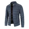 Suéteres masculinos Casacos de inverno masculinos Cardigãs masculinos de boa qualidade gola alta casual roupas justas 3XL