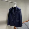 Женские костюмы Blazers Designer New имеет отличную текстуру и универсальную верхнюю часть тела, который является обязательным костюмом для нежных коктейльных вечеринок, женщины Uhcy