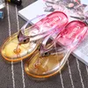 Slippers Comemore Women Transparent Beach Sandals Jelly Summer Flip Flops Woman Flat Shoes Outside Plus Size 41 Chaussure Femme 230808