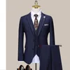 Trajes para hombres Vestido de novia de novio hecho a medida Pantalones blazer Negocios de alta gama Sa07-35999