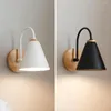 Lampada da parete semplice moderna nordica creativa luce interna camera da letto comodino applique illuminazione arredamento soggiorno acrilico