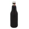 Nya ölflaskkylare ärmar med ringsäcken Collapsible Neoprene Insolatorer för 12oz 330 ml flaskor Party Drink Coolies