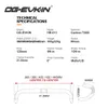 Bike Handlebars Components OGEVKIN HB011 Carbon Handlebar Road Drop Bar Bicycle 318MM 380400420440MM Part 230808