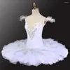 Costumes de tutu de ballet de lac de cygne blanc classique de filles de taille personnalisée professionnelles d'usure d'étape