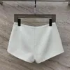 Survêtements pour femmes Ensembles courts Femmes D'été Blanc Mélanges De Coton Tricoté Camis Hauts Sans Manches Et Shorts Ensemble Élégant Doux Slim Fit Femme