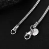 Pendant Necklaces 925 Silver 1MM/2MM/3MM Snake Chain Necklace For Men Women Silver Necklaces Fashion Jewelry J230809